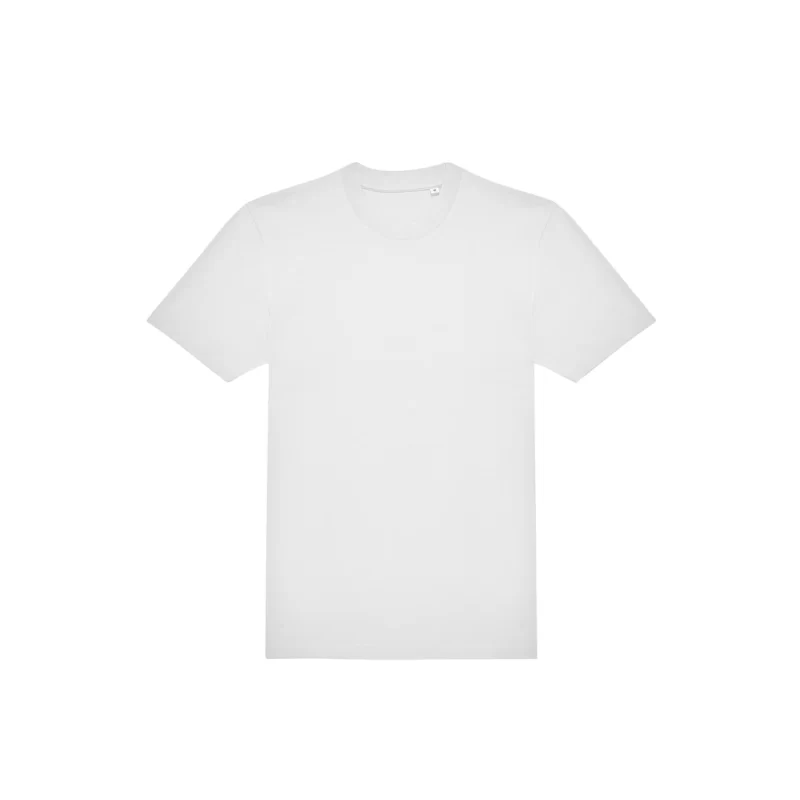 Polera B&C E220 de algodón peinado sostenible, ideal para impresión o bordado personalizado en Chile