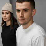 Polera B&C E220 de algodón peinado sostenible, ideal para impresión o bordado personalizado en Chile