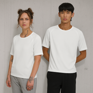 Polera dryfit premium B&C Active T de poliéster reciclado, ideal para personalización deportiva en Chile
