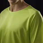 Polera técnica dryfit B&C Active T de poliéster reciclado, ideal para personalización deportiva en Chile