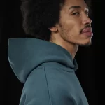 Polerón oversize premium B&C Influence Hoodie de 350 g/m², ideal para impresión DTG de alta calidad en Chile